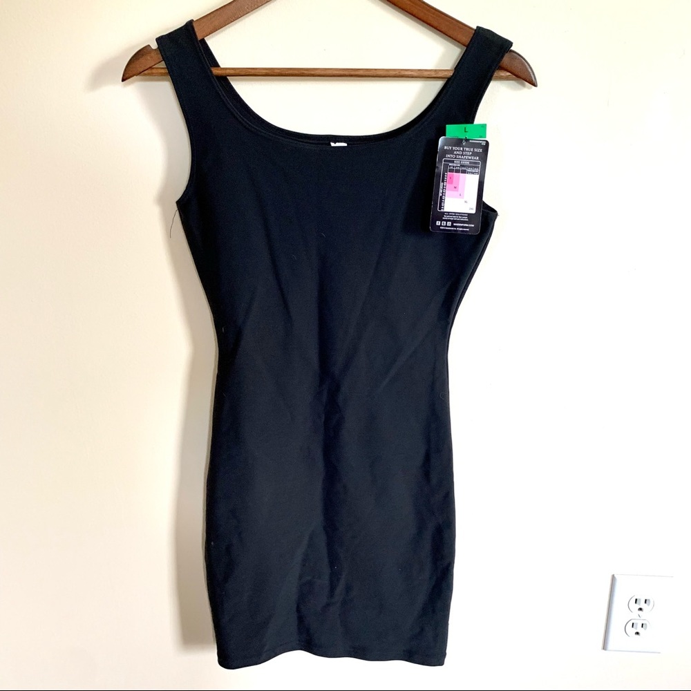 NWT Maidenform Black Shapewear Slip